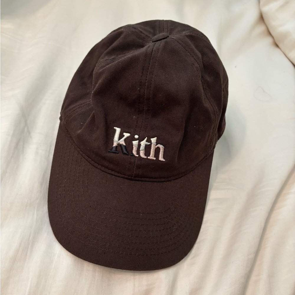 Kith Chocolate Brown Cotton Hat